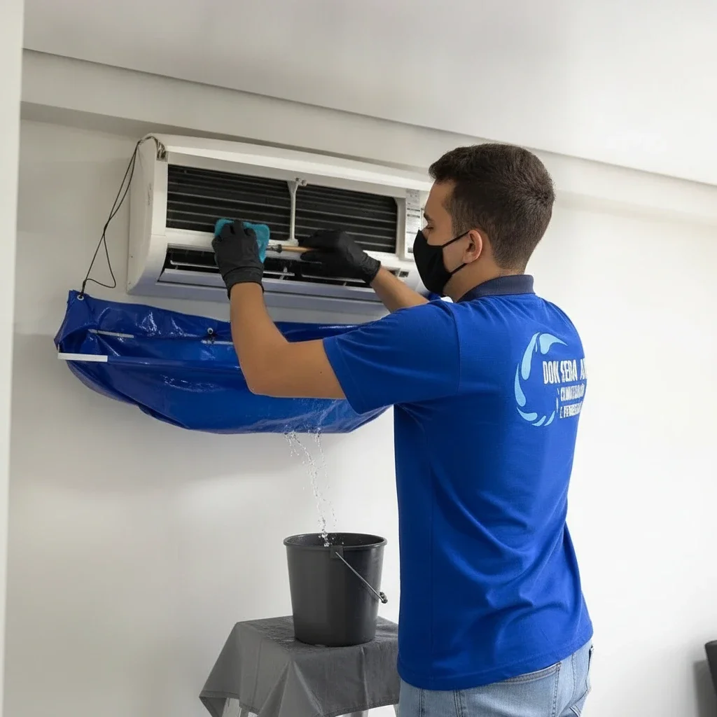 limpeza de ar condicionado split