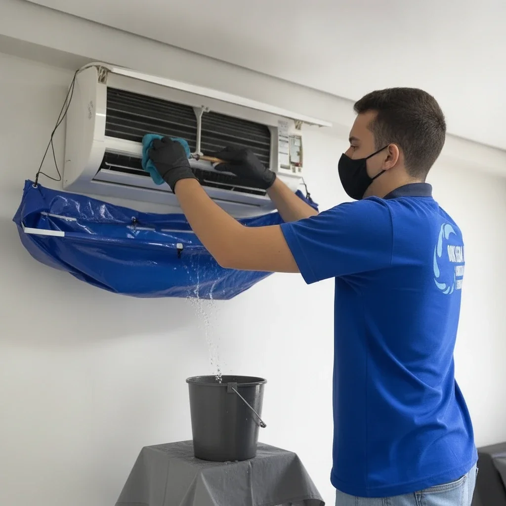 limpeza de ar condicionado split
